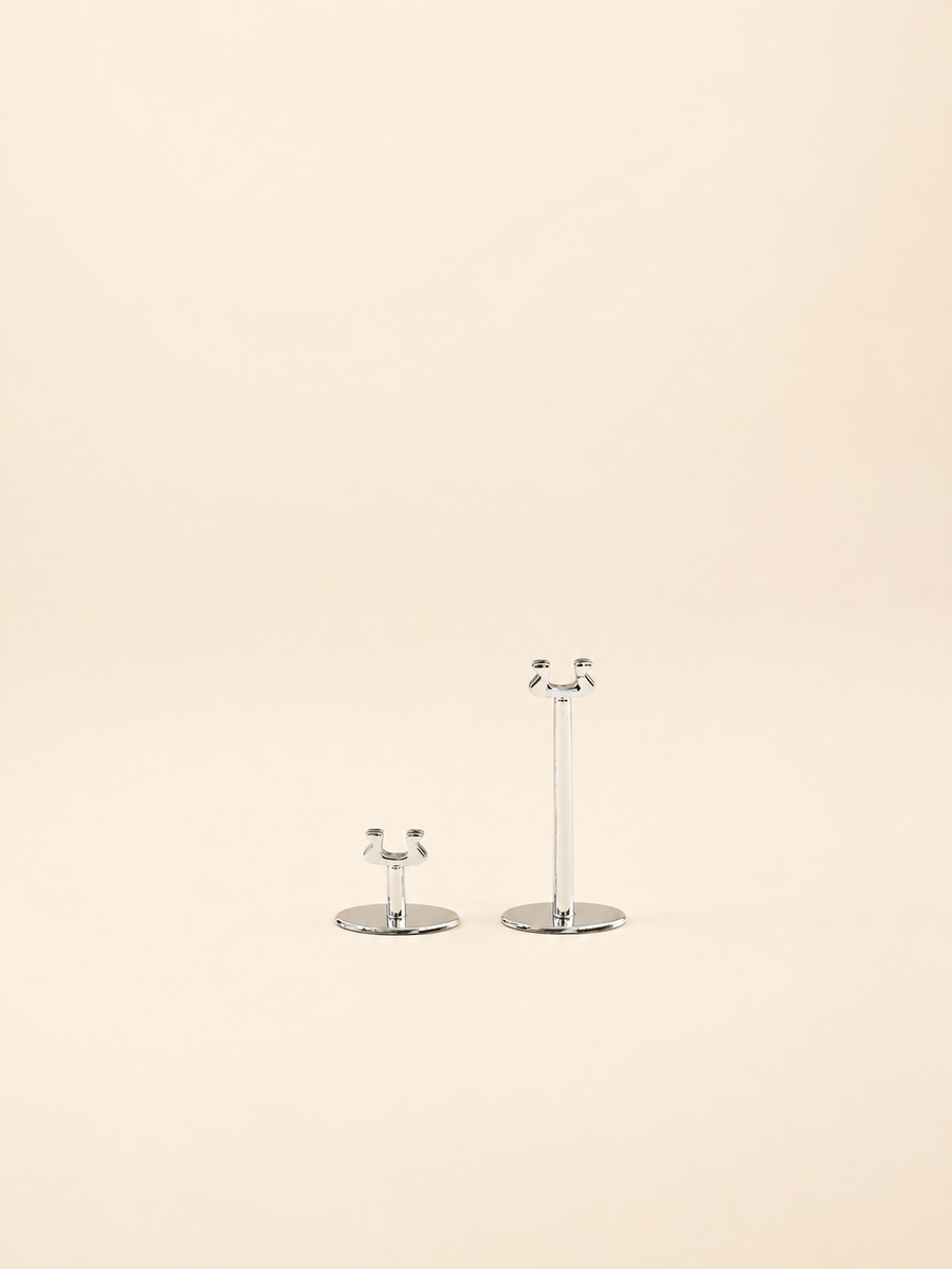 Silver-Plated Place Card Holder, small and large, by Oriental Elegance