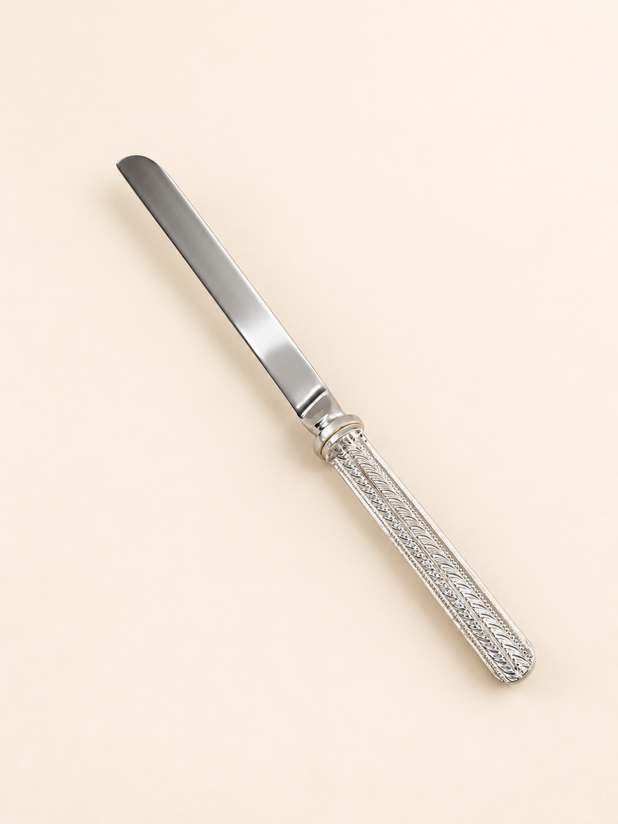 Silver-Plated Cake Knife, 30 cm by Oriental Elegance