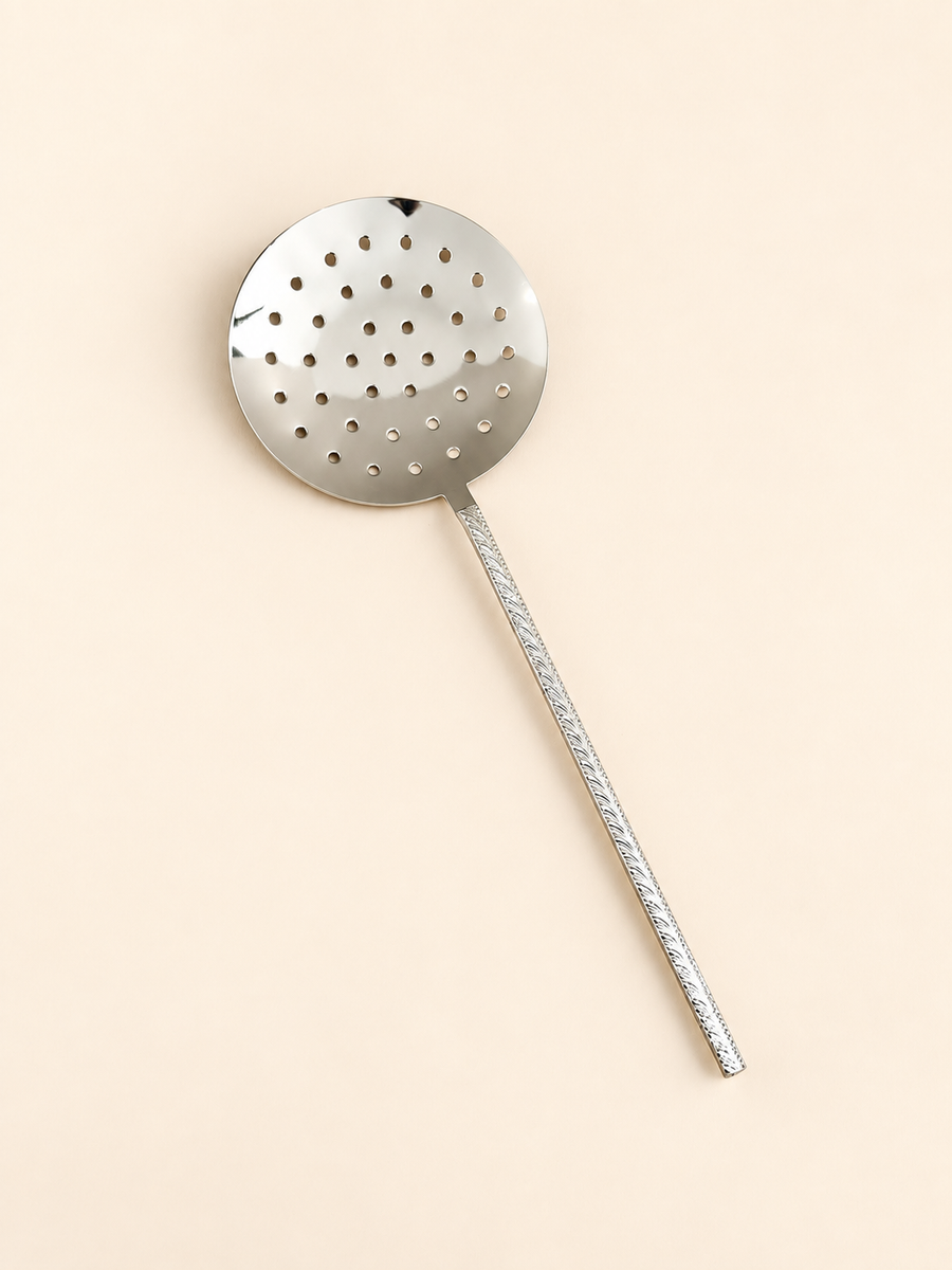 Silver-Plated Skimmer Spoon, 31 cm by Oriental Elegance
