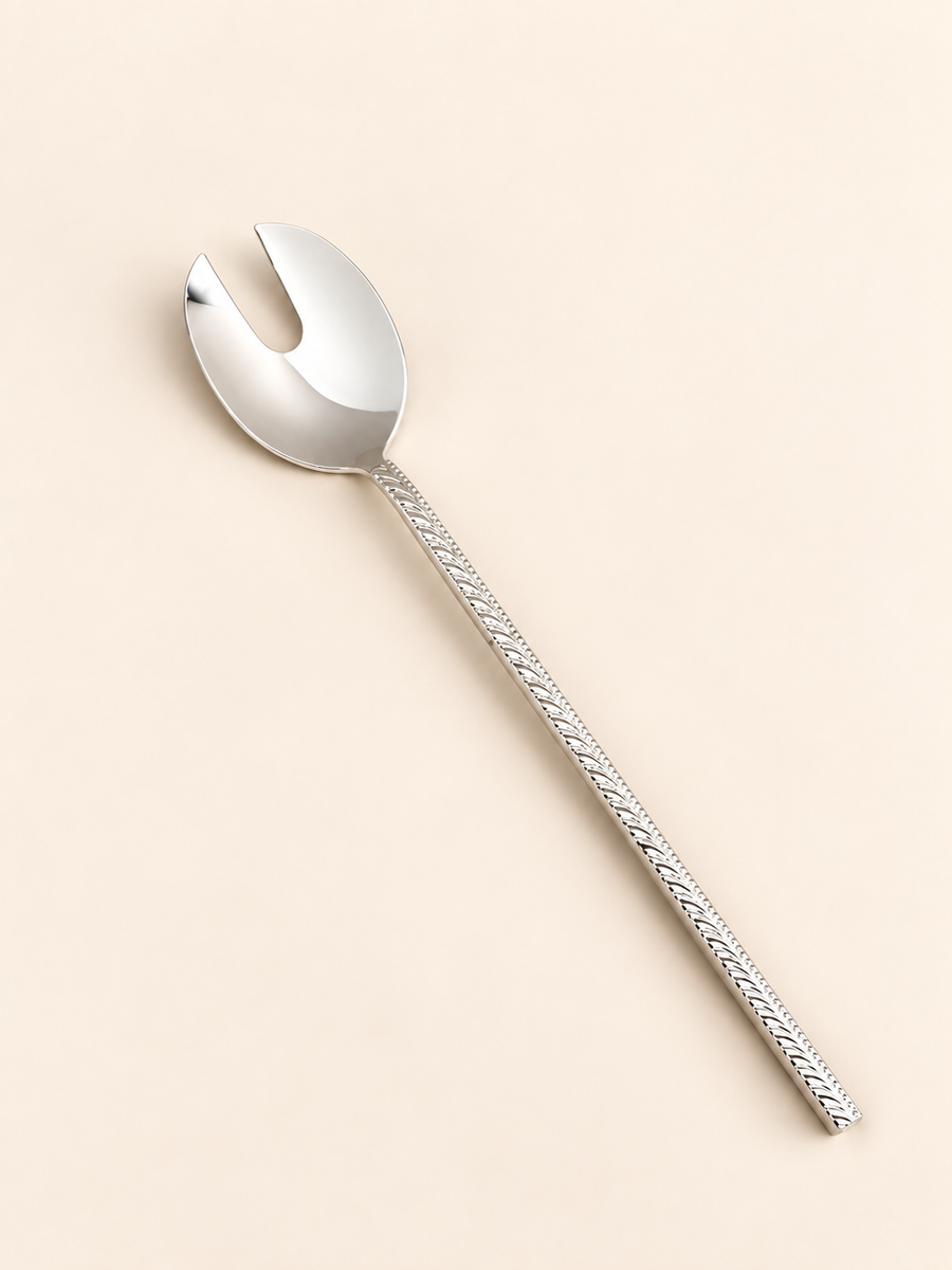 Silver-Plated Salad Server, 28 cm by Oriental Elegance